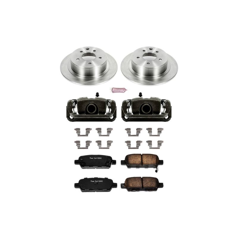 PowerStop PSB Autospecialty Kit w/Cals Brakes, Rotors & Pads Brake Kits - OE main image