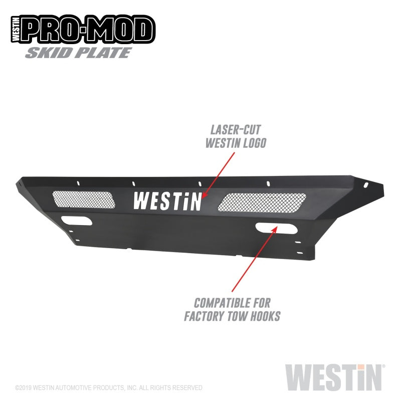 Westin WES Pro-Mod Skid Plate Body Armor & Protection Skid Plates main image