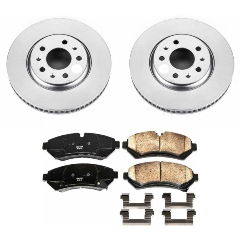 PowerStop PSB Z17 Evolution Coated Kit Brakes, Rotors & Pads Brake Kits - Performance Blank main image