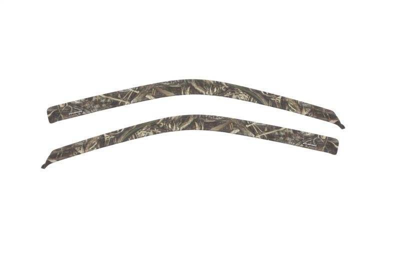 Stampede 2014-2018 Chevy Silverado 1500 Standard Cab Pickup Tape-Onz Sidewind Deflector 2pc - Camo 60106-22 Main Image