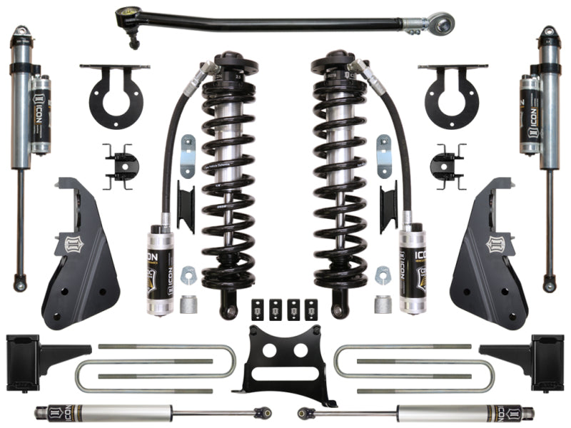 ICON 2017+ Ford F-250/F-350 4-5.5in Stage 4 Coilover Conversion System K63154