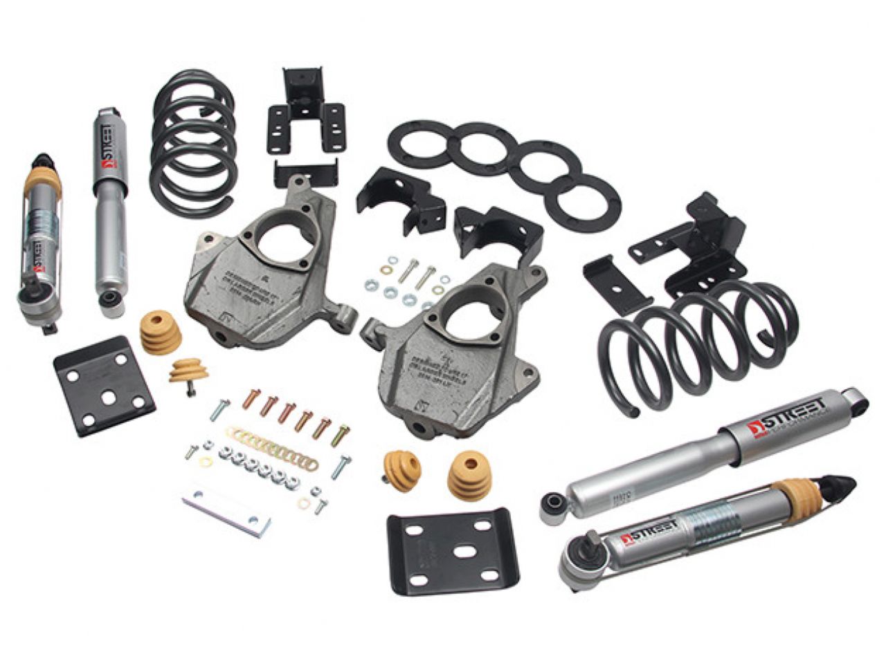 Belltech Lowering Kits 16.5-17 Chevrolet Silverado Ext/Crew Cab 2WD 3-4