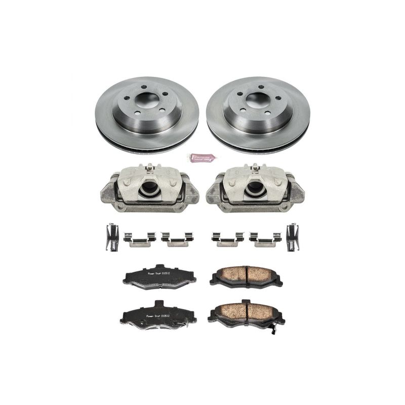 PowerStop PSB Autospecialty Kit w/Cals Brakes, Rotors & Pads Brake Kits - OE main image