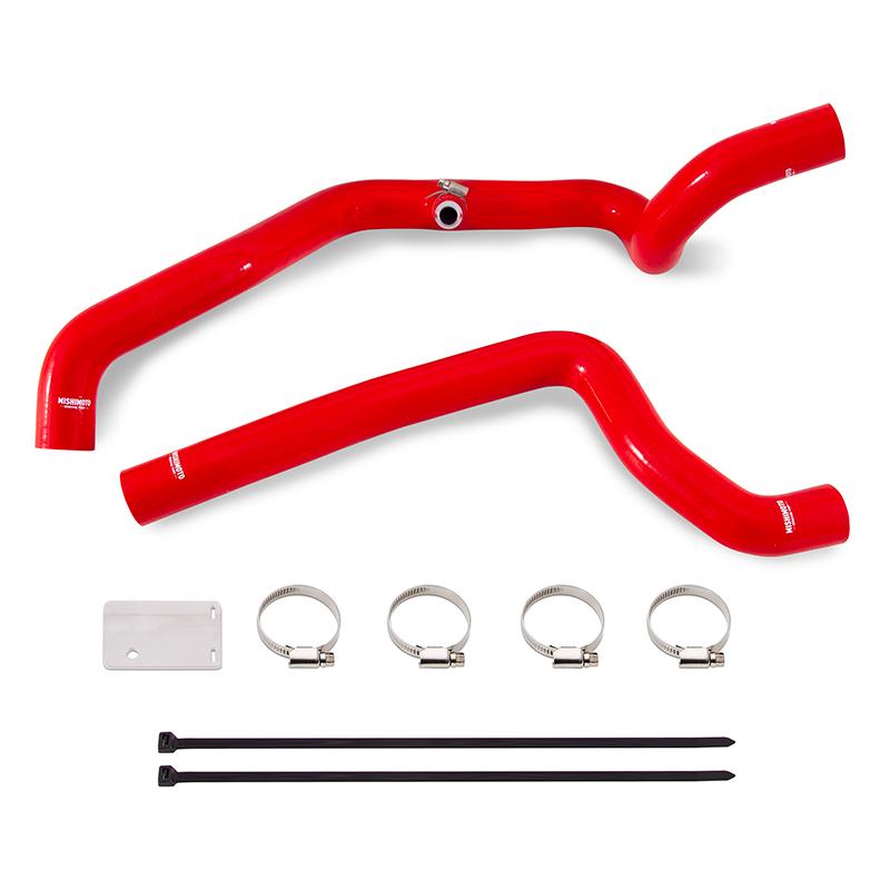 Mishimoto 18+ Jeep Wrangler JL 2.0L Red Silicone Radiator Coolant Hose Kit MMHOSE-JLH-18RD Main Image