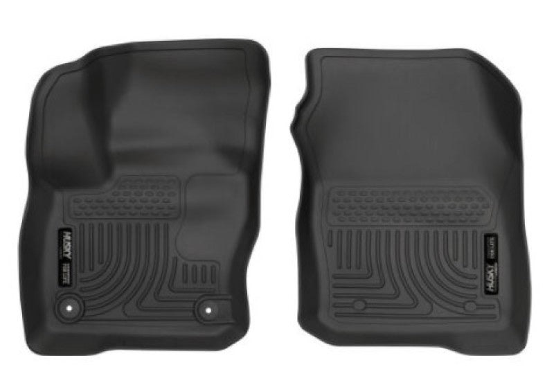 Husky Liners 12-15 Ford Focus X-act Contour Series Front Floor Liners - Black 55681