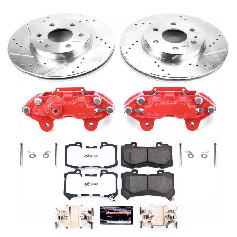 PowerStop PSB Z36 Truck & Tow Kit w/Cals Brakes, Rotors & Pads Brake Kits - Performance D&S main image