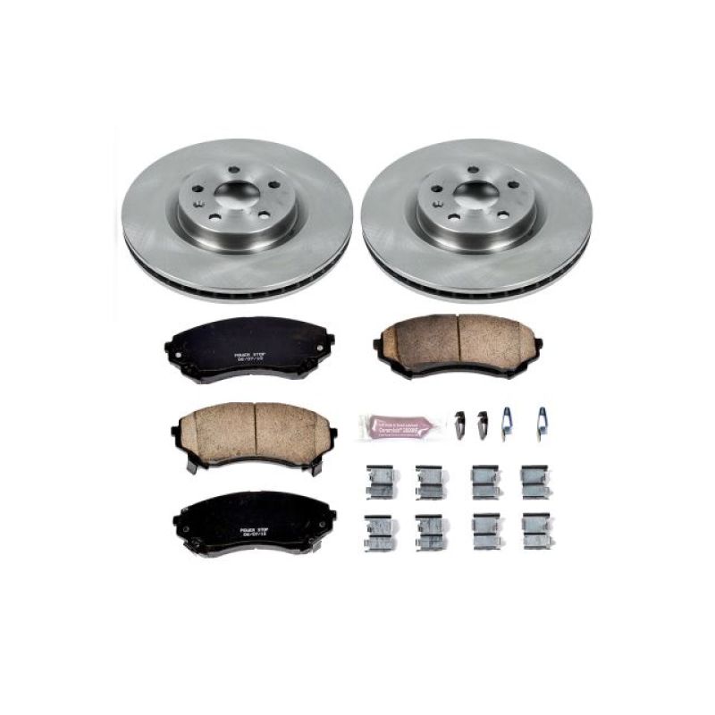 PowerStop PSB Autospecialty Kit Brakes, Rotors & Pads Brake Kits - OE main image