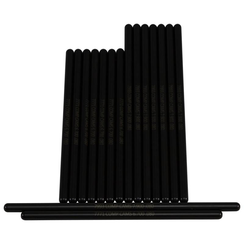 COMP Cams Pushrods 05-10 Dodge 6.1L Hemi .080in Wall 8722-16 Main Image