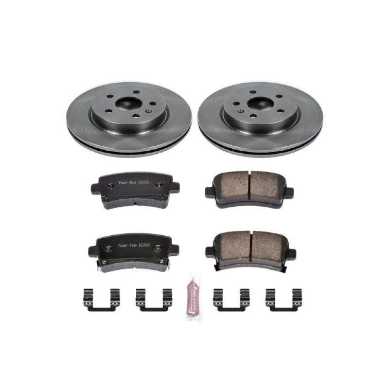 PowerStop PSB Autospecialty Kit Brakes, Rotors & Pads Brake Kits - OE main image