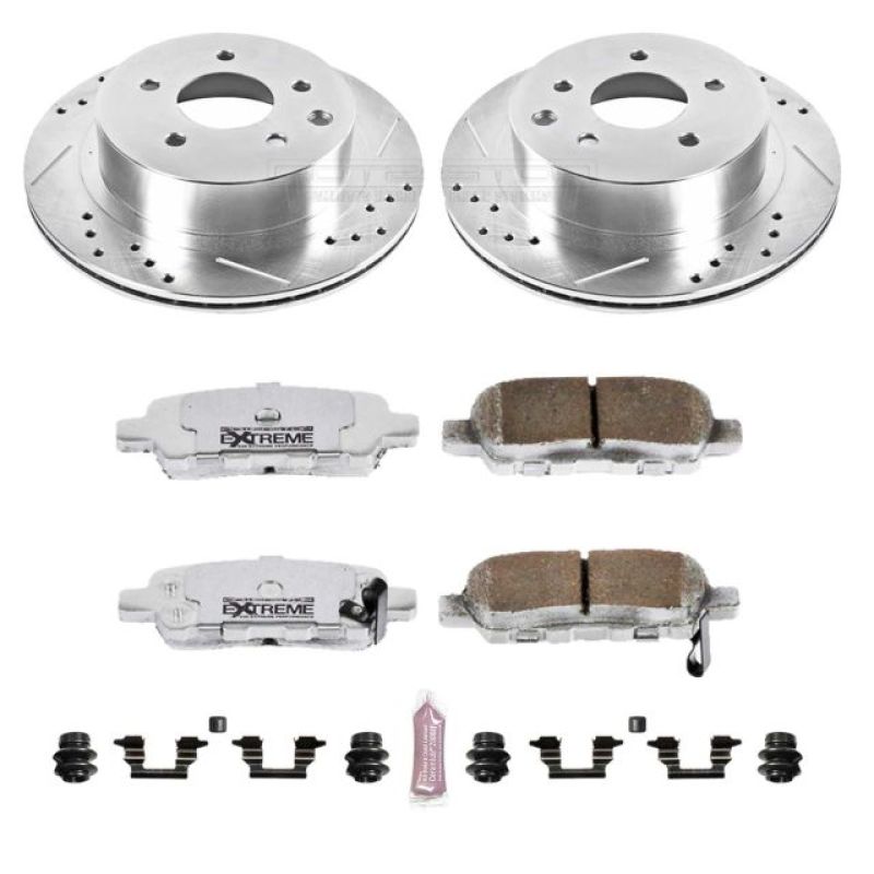 PowerStop PSB Z26 Street Warrior Kit Brakes, Rotors & Pads Brake Kits - Performance D&S main image