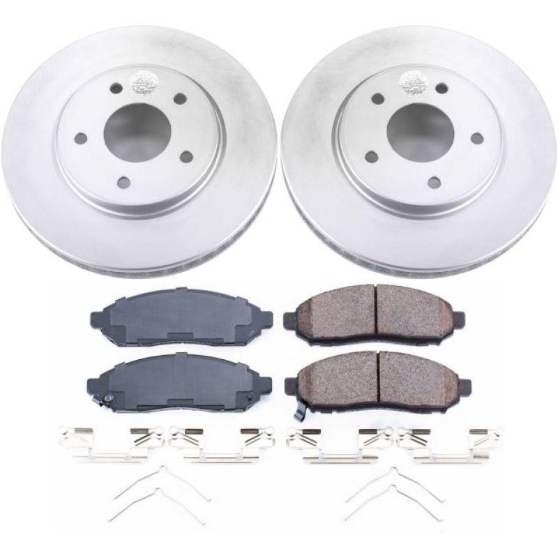 PowerStop PSB Z17 Evolution Coated Kit Brakes, Rotors & Pads Brake Kits - Performance Blank main image