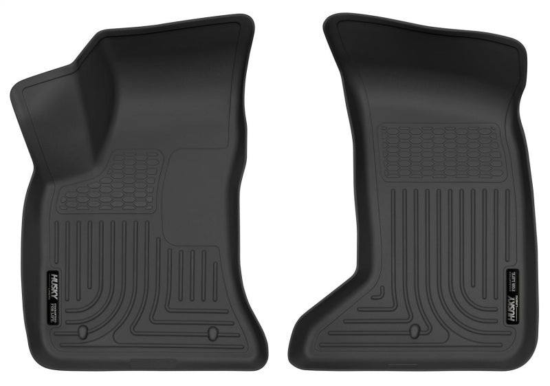 Husky Liners HL XAC - Front - Black Floor Mats Floor Mats - Rubber main image