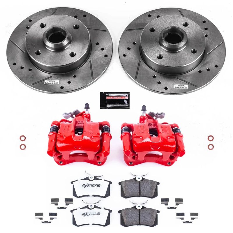 PowerStop PSB Z26 Street Kit w/Cals Brakes, Rotors & Pads Brake Kits - Performance D&S main image