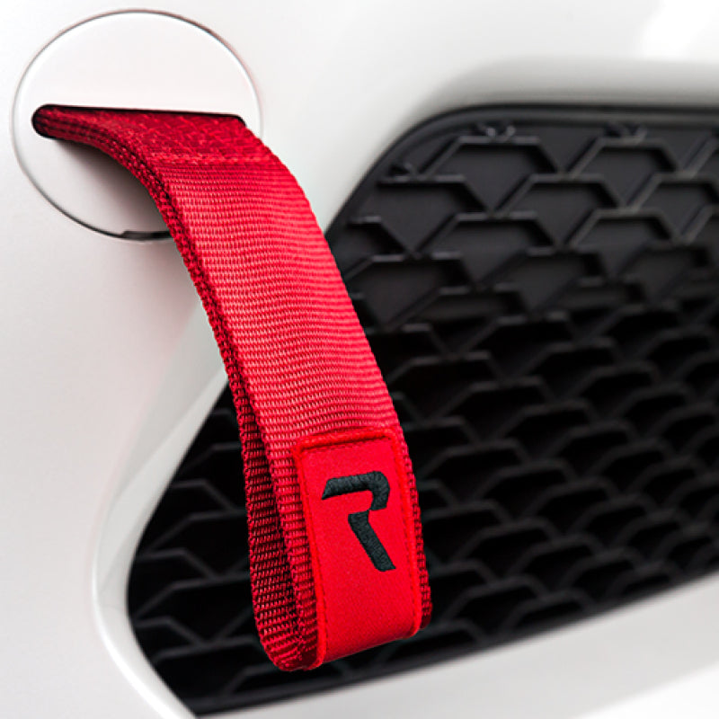 Raceseng 14+ Mini Cooper/Cooper S F55-F57 / 11-19 BMW 3-Series/M3 (TS4) Tug Strap - Red 065013R