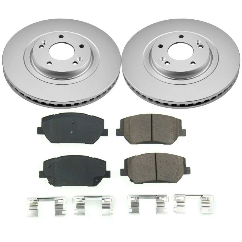 PowerStop PSB Z17 Evolution Coated Kit Brakes, Rotors & Pads Brake Kits - Performance Blank main image