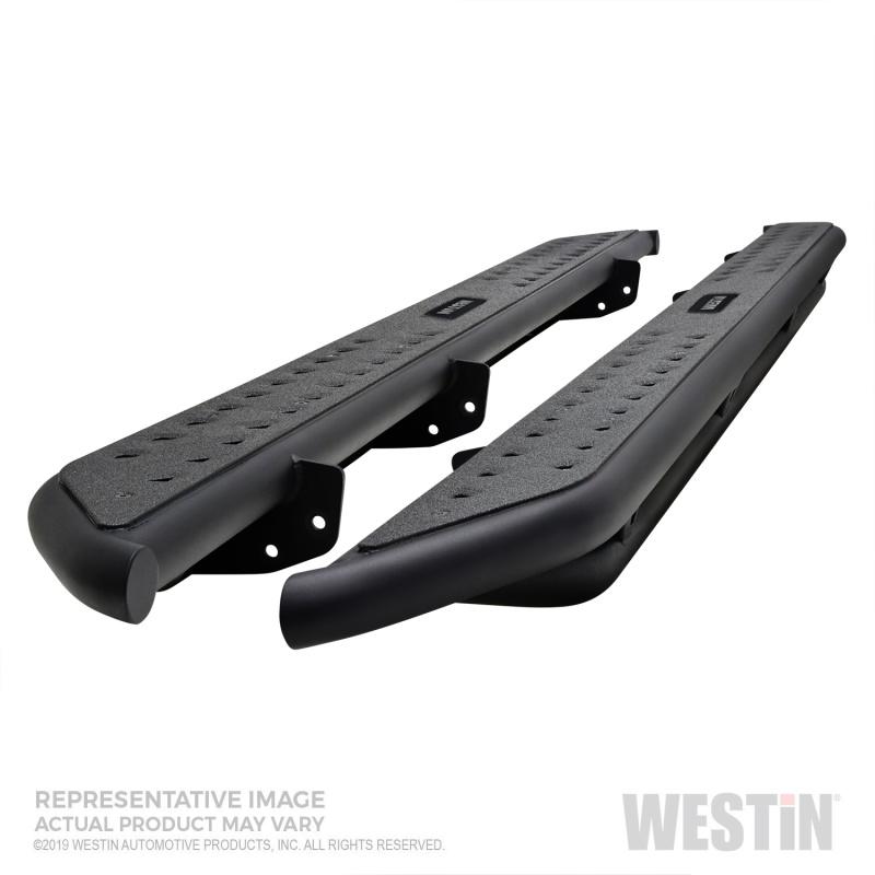 Westin 2020 Jeep Gladiator Outlaw Nerf Step Bars - Textured Black 58-54165 Main Image