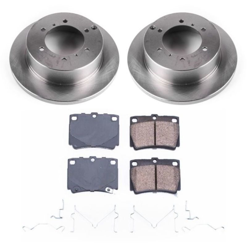 PowerStop PSB Autospecialty Kit Brakes, Rotors & Pads Brake Kits - OE main image