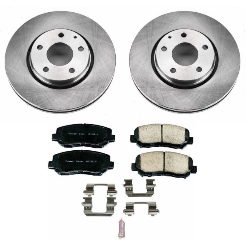 PowerStop PSB Autospecialty Kit Brakes, Rotors & Pads Brake Kits - OE main image