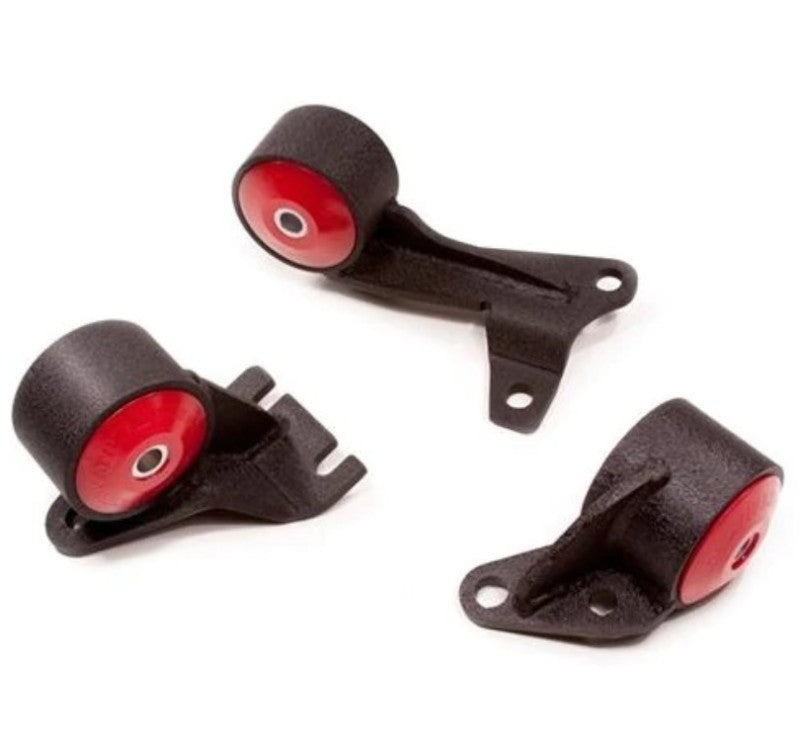 Innovative 88-91 Civic D-Series Black Steel Mounts 75A Bushings (Wagon 4WD Cable) 19153-75A