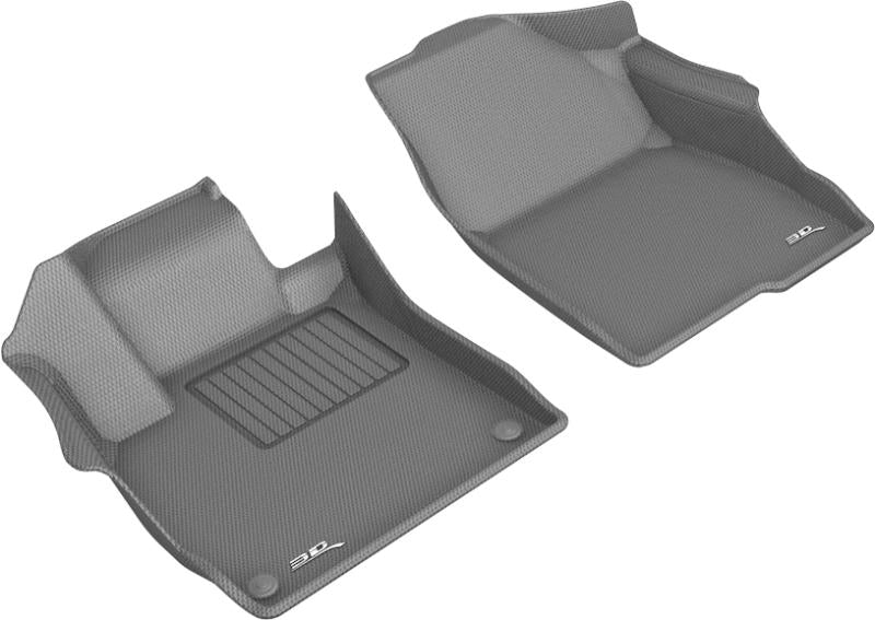 3D MAXpider 2018-2020 Honda Accord Kagu 1st Row Floormat - Gray L1HD09811501 Main Image