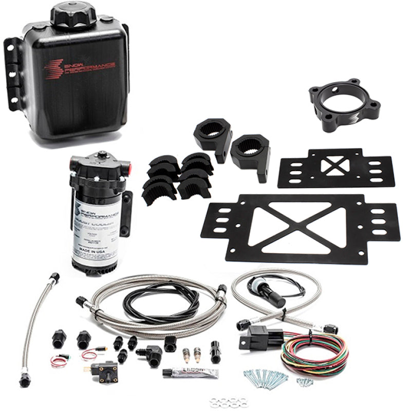 Snow Performance Stg 1 Boost Cooler RZR Turbo Water Methanol Injection Kit (SS Braid Line & 4AN) SNO-20020-BRD