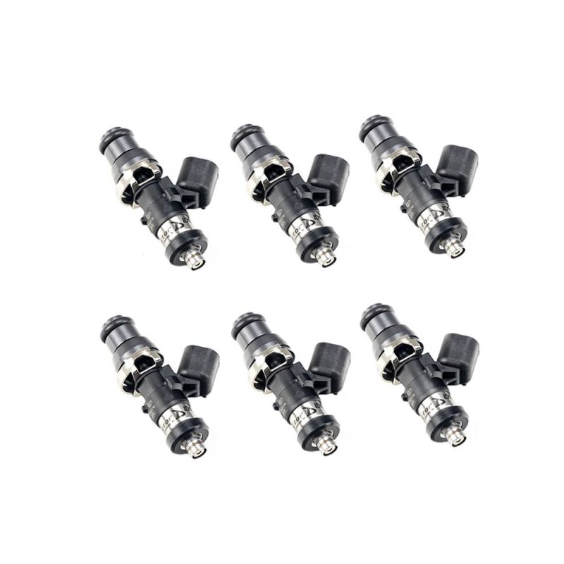 Injector Dynamics ID1050X Injectors - 48mm Length - 14mm Top - Denso Lower Cushion (Set of 6) 1050.48.14.D.6