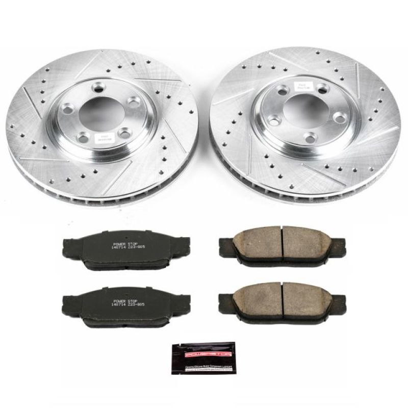 PowerStop PSB Z23 Evolution Kit Brakes, Rotors & Pads Brake Kits - Performance D&S main image