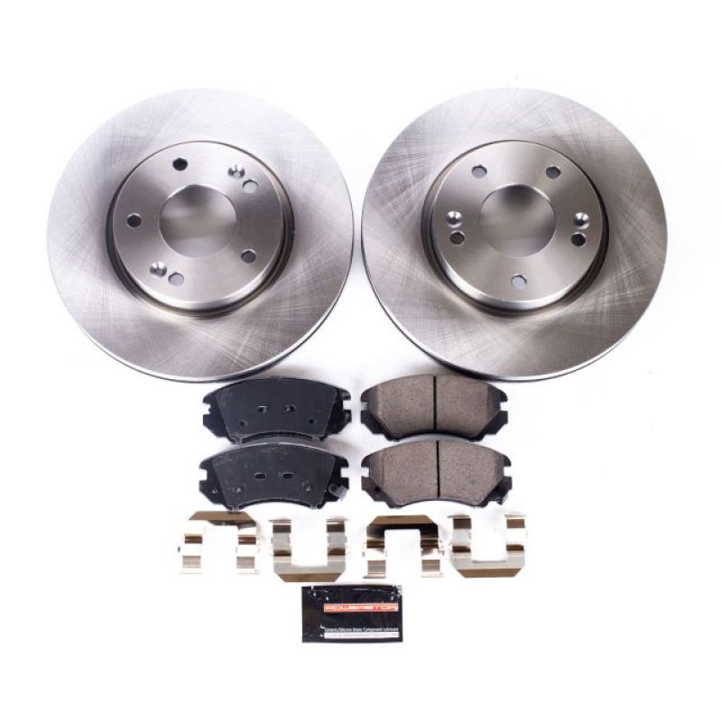 PowerStop PSB Autospecialty Kit Brakes, Rotors & Pads Brake Kits - OE main image