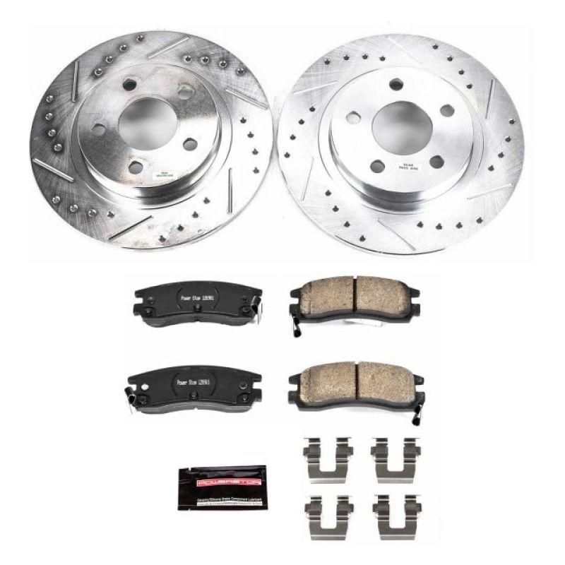 PowerStop PSB Z23 Evolution Kit Brakes, Rotors & Pads Brake Kits - Performance D&S main image