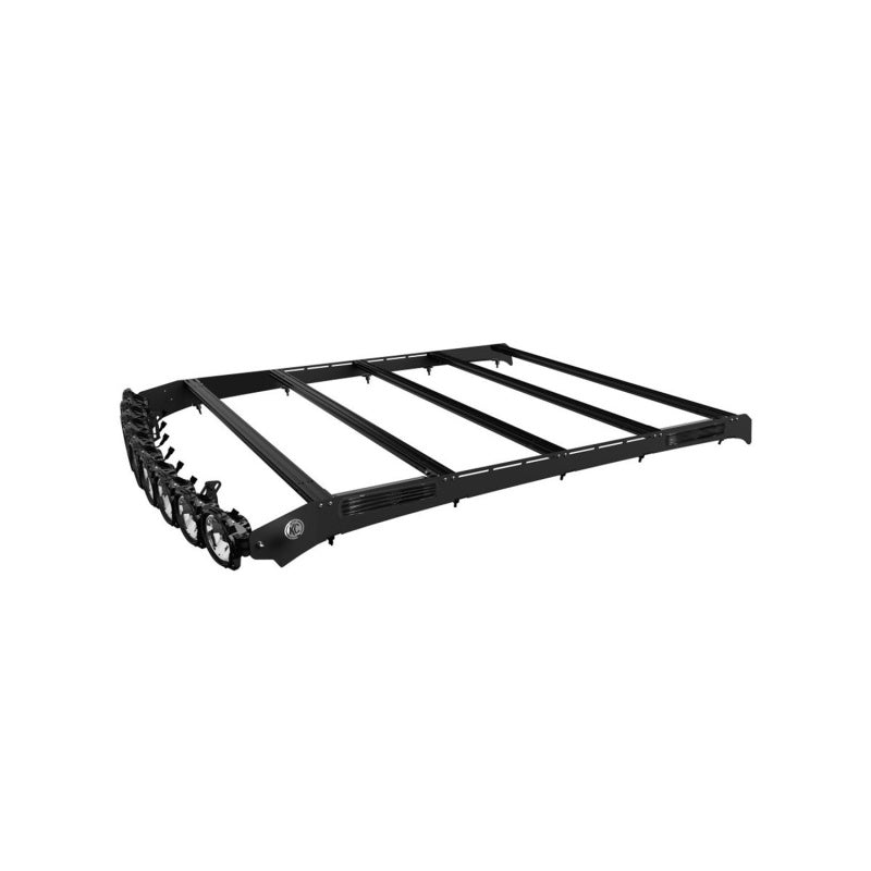 KC HiLiTES 15-20 Ford F-150/Raptor SuperCrew 57in M-Rack Pro6 Light Bar Roof Rack System 92254