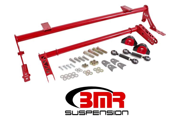 BMR 05-14 S197 Mustang Rear Bolt-On Hollow 35mm Xtreme Anti-Roll Bar Kit (Polyurethane) - Red XSB005R Main Image