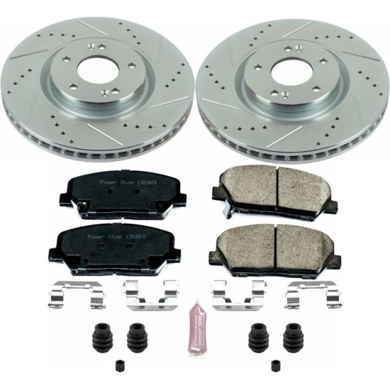 PowerStop PSB Z23 Evolution Kit Brakes, Rotors & Pads Brake Kits - Performance D&S main image