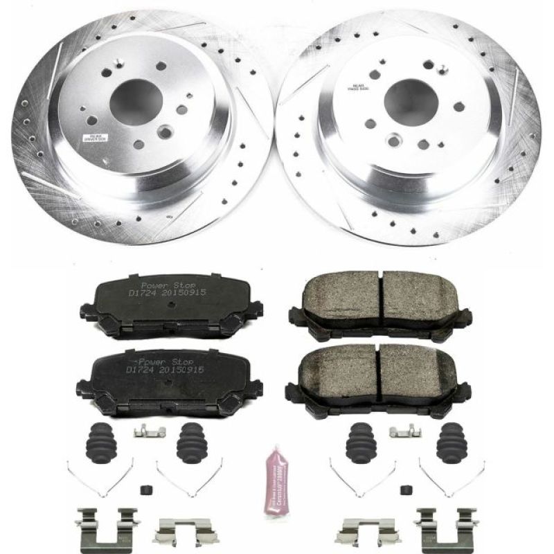 PowerStop PSB Z23 Evolution Kit Brakes, Rotors & Pads Brake Kits - Performance D&S main image