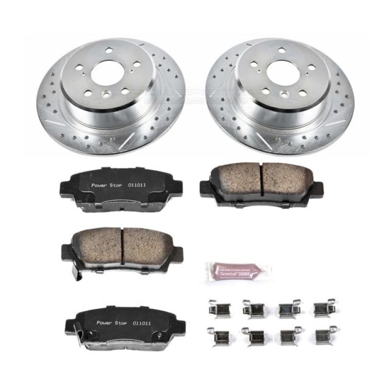 PowerStop PSB Z23 Evolution Kit Brakes, Rotors & Pads Brake Kits - Performance D&S main image