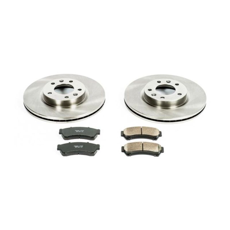 PowerStop PSB Autospecialty Kit Brakes, Rotors & Pads Brake Kits - OE main image