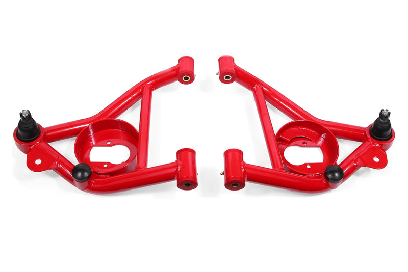 BMR 78-87 G-Body Non-Adj. Lower A-Arms (Polyurethane) - Red AA011R