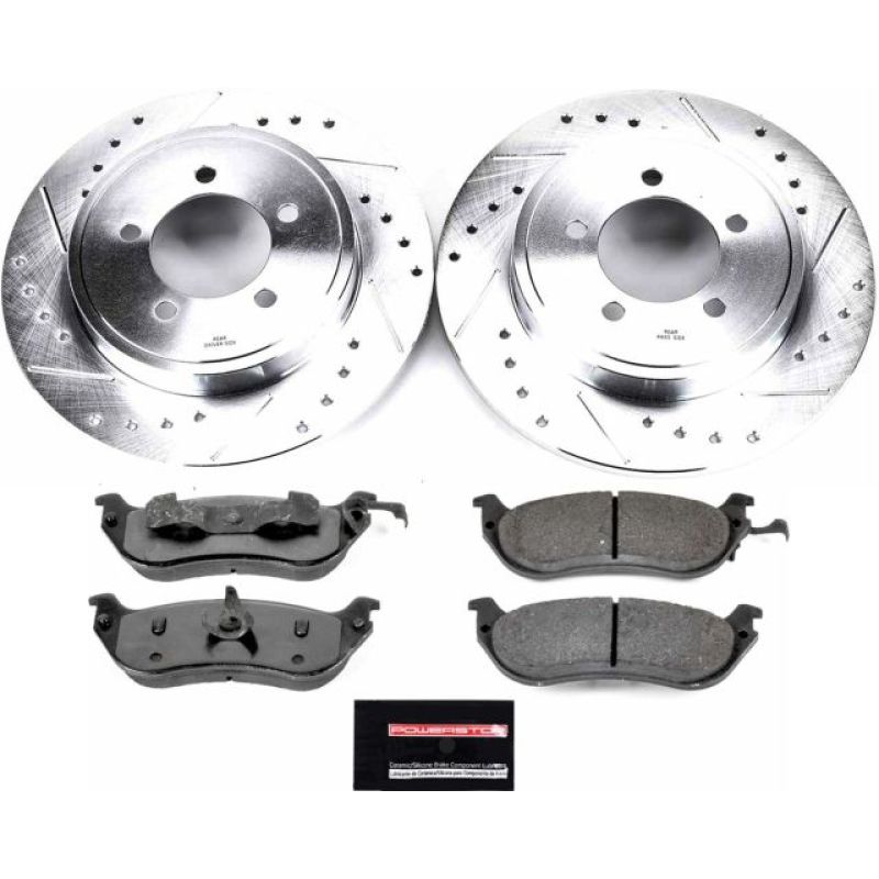 PowerStop PSB Z36 Truck & Tow Kit Brakes, Rotors & Pads Brake Kits - Performance D&S main image