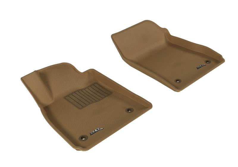 3D MAXpider 2014-2020 Chevrolet Impala Kagu 1st Row Floormat - Tan L1CH04211502 Main Image