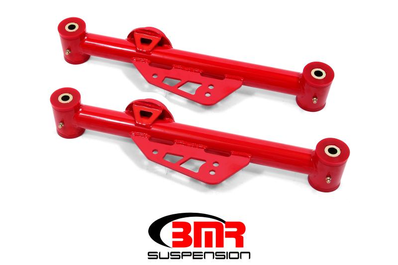 BMR 99-04 Mustang Non-Adj. Lower Control Arms (Polyurethane) - Red TCA015R Main Image