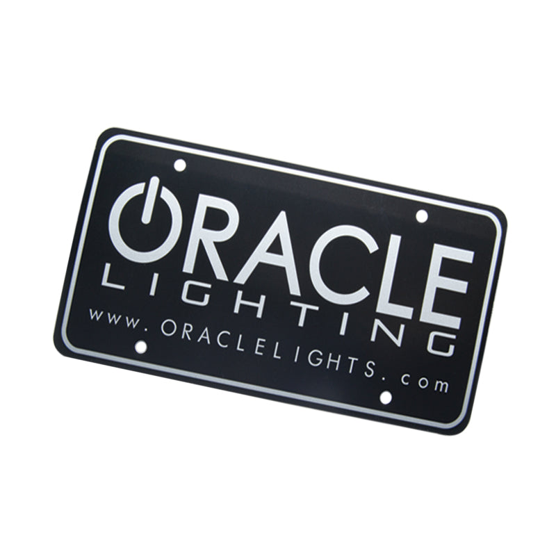 ORACLE Lighting Oracle License Plate - Black 8052-504