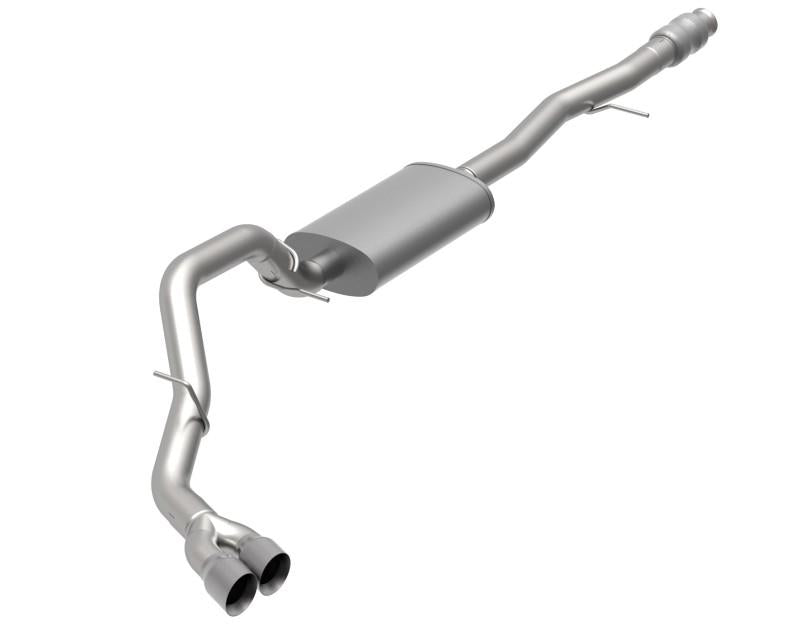 Kooks 2019+ GM 1500 Series Truck 6.2L CC w/ Short Box OEM x 3-1/2in SS Catback Exhaust. w/ Pol. Tips 28634100 Main Image