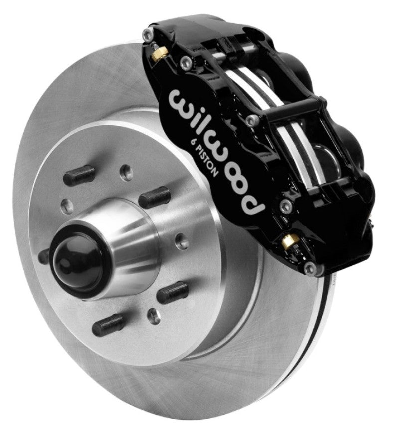 Wilwood Forged Narrow Superlite 6R Front Big Brake Kit 12.19in Rotors 88-98 C1500 - Black 140-15948