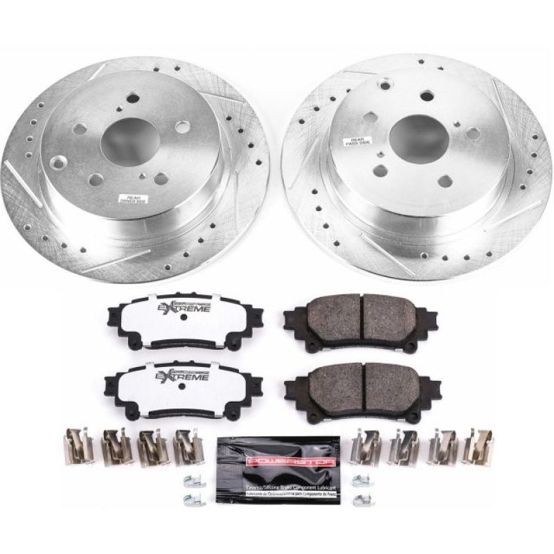 PowerStop PSB Z36 Truck & Tow Kit Brakes, Rotors & Pads Brake Kits - Performance D&S main image