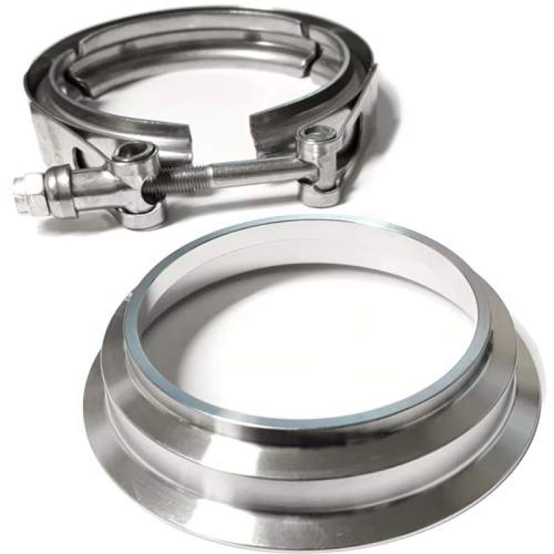 ATP 3in SS Downpipe Flange & Clamp for Borg Warner S/SX/SX-E Turbos ATP-CLC-CLA-055