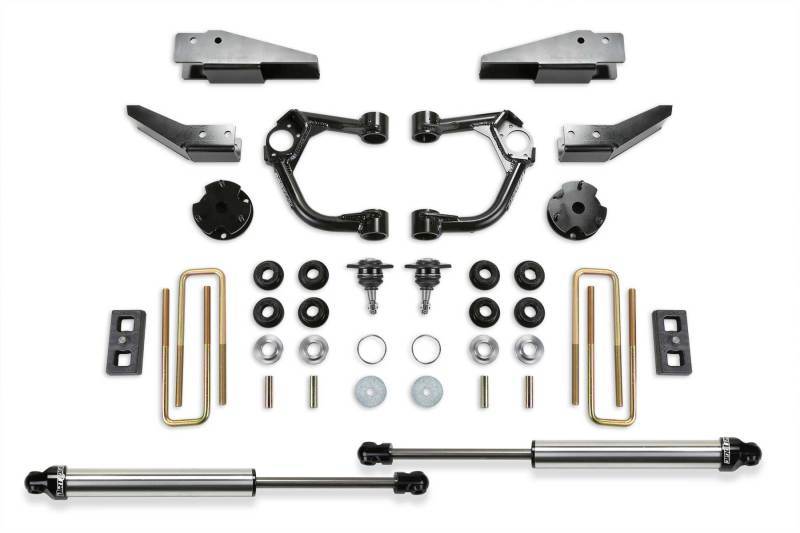 Fabtech 2019 Ford Ranger 4WD 3.5in Ball Joint UCA System w/Rear DL 2.25 Shocks & Intrusion Beam Kit K2323DL Main Image