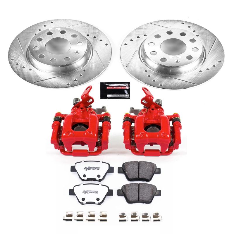 PowerStop PSB Z26 Street Kit w/Cals Brakes, Rotors & Pads Brake Kits - Performance D&S main image