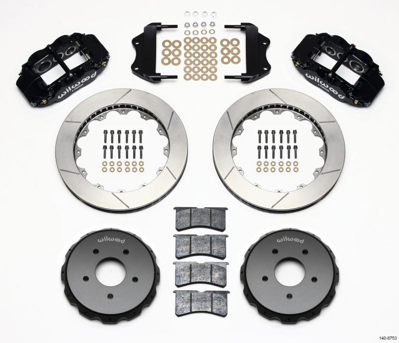 Wilwood Narrow Superlite 6R Front Hat Kit 13.06in 2004-2006 Pontiac GTO 140-8753 Main Image