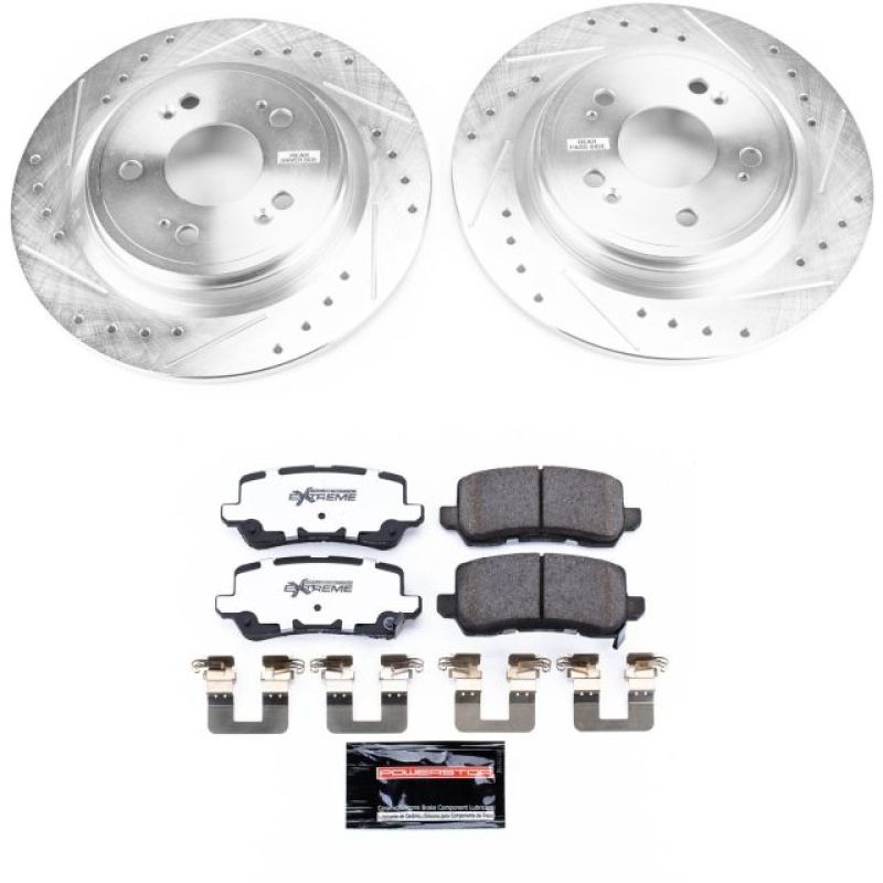 PowerStop PSB Z26 Street Warrior Kit Brakes, Rotors & Pads Brake Kits - Performance D&S main image