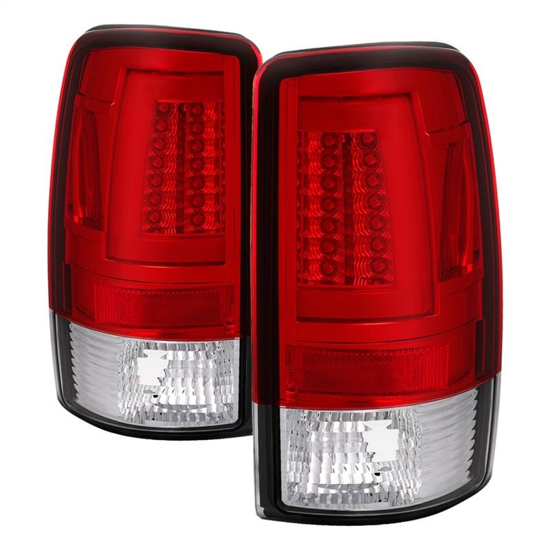 Spyder 00-06 Chevy Suburban 1500/2500 V2 Light Bar LED Tail Lights -Red Clr (ALT-YD-CD00V2-LBLED-RC) 5084163 Main Image