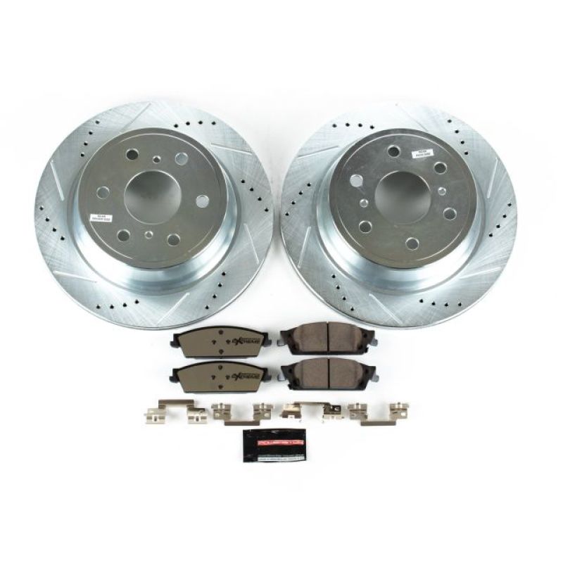 PowerStop PSB Z36 Truck & Tow Kit Brakes, Rotors & Pads Brake Kits - Performance D&S main image